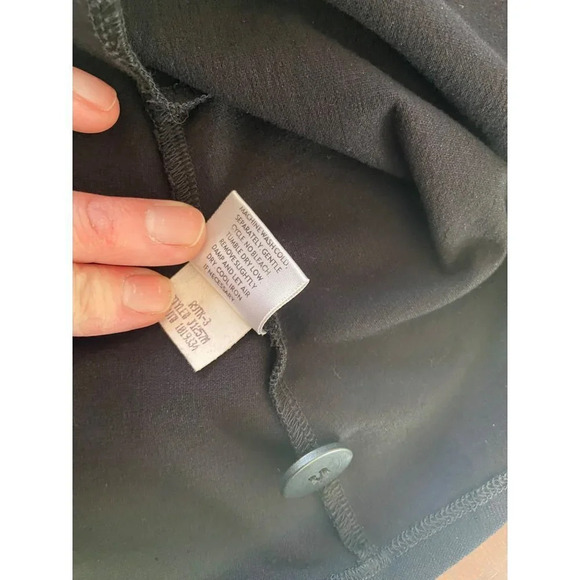 Eileen Fisher  Black Three Button Cardigan Jacket Career Size Small - Picture 14 of 14